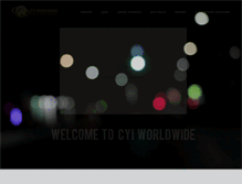 Tablet Screenshot of cyiworldwide.com